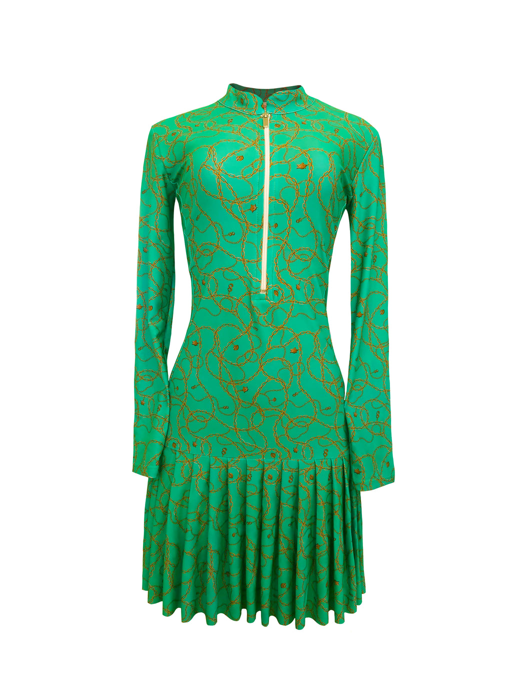 Pleated Golf Dress