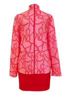 Long Sleeve Zip-up Top