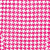 Pattern: Pink and White Houndstooth