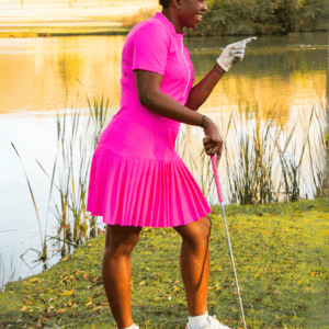 Pleated Golf Dress
