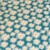 Pattern: Teal with white daisies
